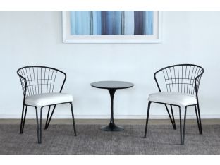Vintage Wire Barrel Back Arm Chair