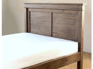 Settler Queen Bed in Sundried Ash