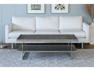 Two Tiered Shagreen Coffee Table