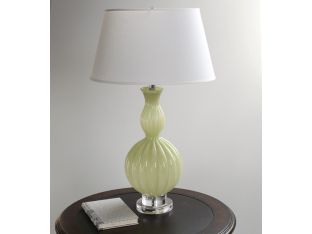 Celery Glass Gourd Table Lamp